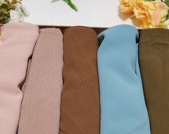 Chiffon Hijab Gift Box Pack of 5pcs