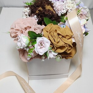 Chiffon Hijab Flower Bouquet image 3