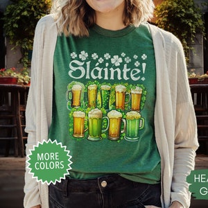 Sláinte shirt, Irish drinking shirt, irish pub tshirt, irish blessing tee, St. Patrick&#39;s Day Gift, St. Patricks Day shirt, cute irish shirt