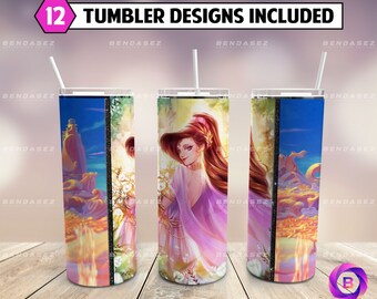 Cartoon Skinny Tumbler 20 Oz Sublimation Design PNG Movie Character ...