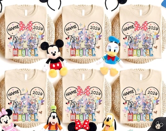 Custom Jack & Sally Family Vacation Sweatshirt, Cartoon Disney Family Trip Shirt 2026, Matching Memories T-Shirt, Custom Disney Vacation Tee