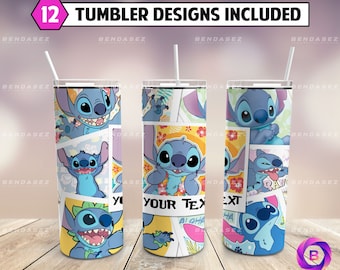 Vaso de 20 oz delgado con nombre personalizado y diseño de sublimación PNG - Vaso de personaje de película recto y cónico PNG Descarga instantánea