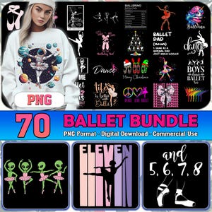 バレエPNGバンドル、ダンスの名言、バレエ愛好家PNG、かわいいバレエPNG、トレンディなダンスママPNG、ピースラブバレエ2025PNG、商用利用