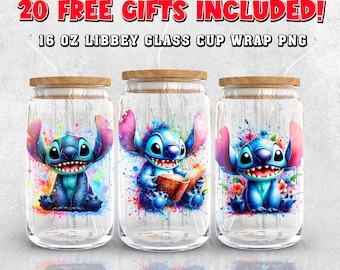 Tecknad figur 473 ml glasburk PNG, filmfigur Libbey glas PNG, tecknad 473 ml omslag PNG, tecknad tumbler PNG, direktnedladdning