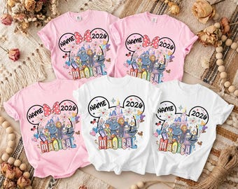 Custom Zootopia Matching Memories T-Shirt, Disney Family Trip Shirt 2026, Cartoon Family Vacation Sweatshirt, Custom Disney Cartoon Trip Tee