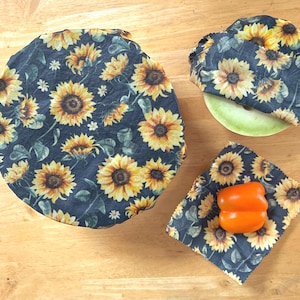 Beeswax Food Wrap Set: Reusable, Eco-Friendly Kitchen Storage