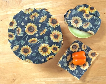 Beeswax Food Wrap Set: Reusable, Eco-Friendly Kitchen Storage
