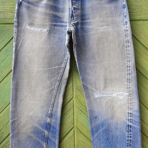 Vintage 70s levis 501 redline selvedge jeans size 30