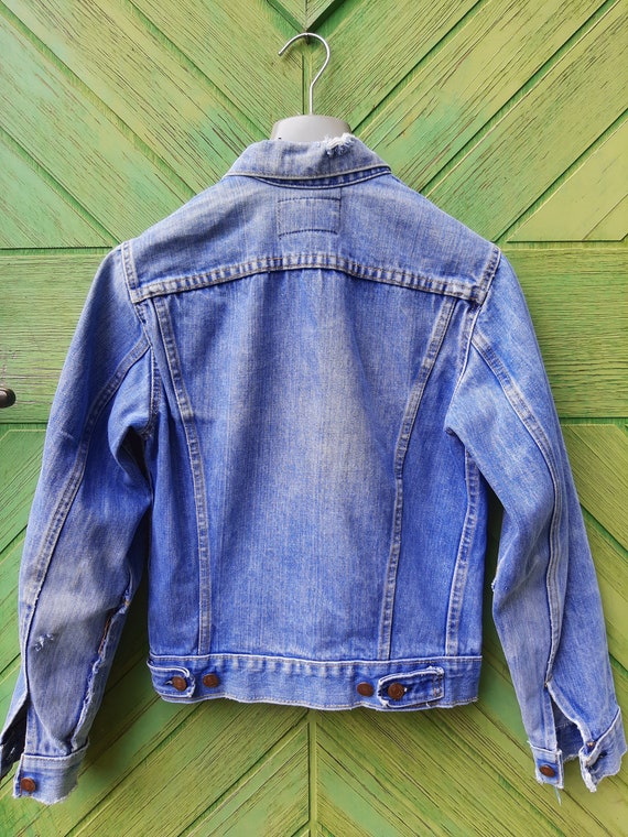 Vintage Levis Big E Denim Jacket 60s Early 70s Xs - Etsy