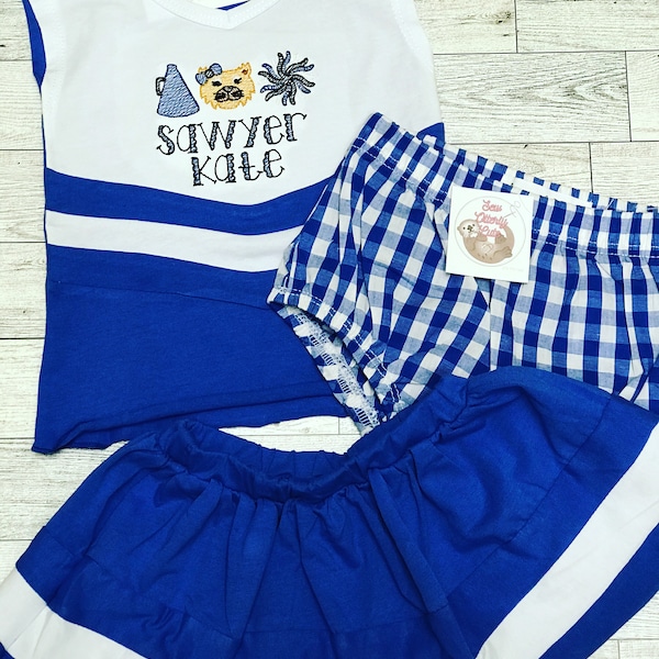 Personalized Cheer Uniforms | Girls Cheer Outfits | Personalized Cheerleader Uniform | Cheerleader Outfit | Custom Cheer Uniform
