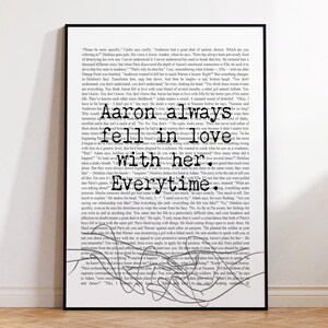 Shatter Me Poster Digital Download | YA Book Series Printable Chapter Text| Tahereh Mafi Gift image 2