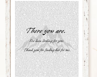 DIGITAL Art Poster, Ch.54 There you are Rhysand ACOTAR Quote Wall Print