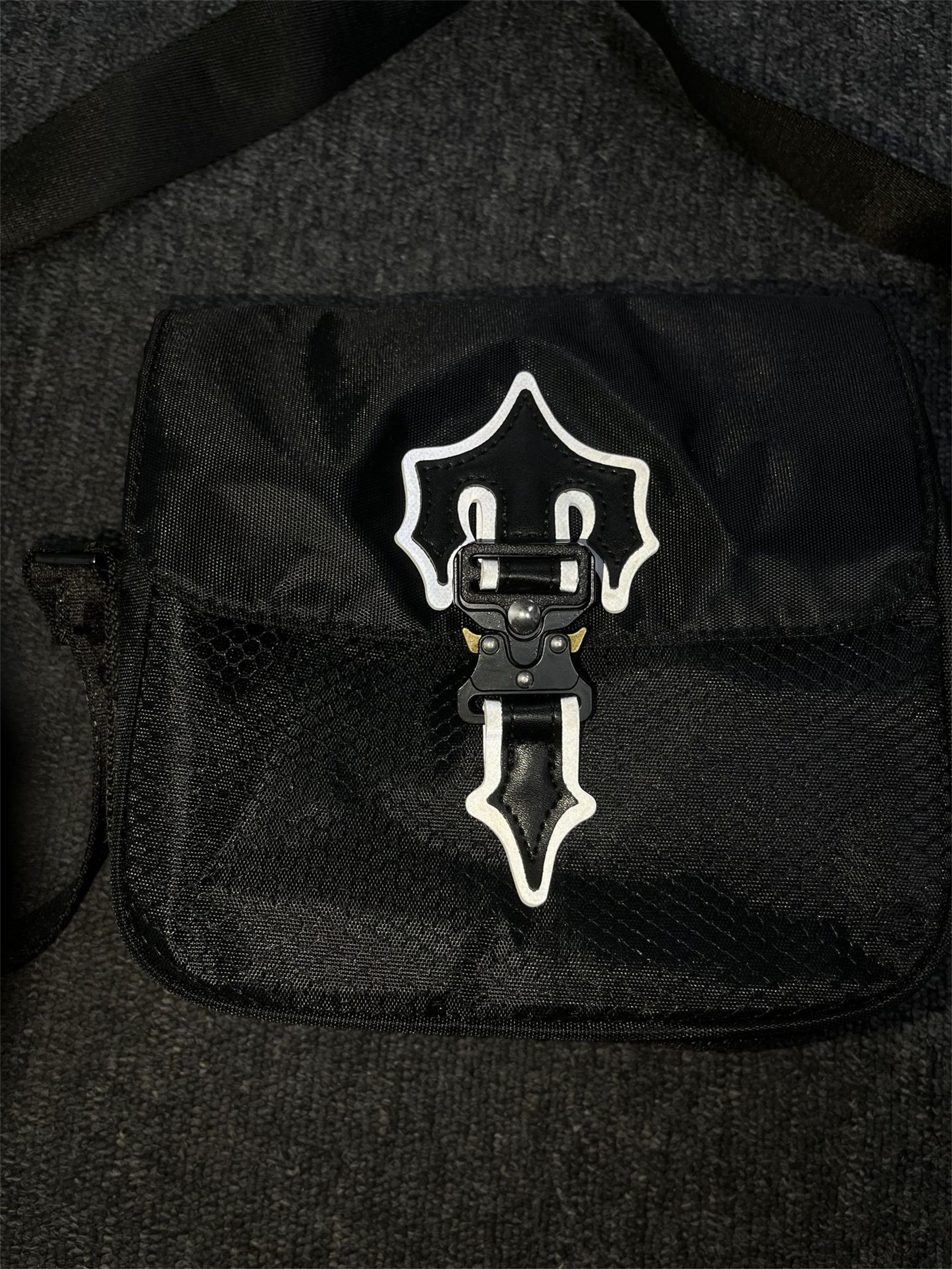 Vintage Black Trapstar Shoulder Bag Luxury Men's Designer Etsy UK