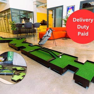 Mini Golf Course LARGE (Delivery Duty Paid). Incl. ALL COSTS. To United States. Minigolf. No additional payments for Import&Shipping