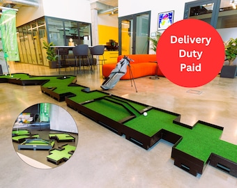 Mini Golf Course LARGE (Delivery Duty Paid). Incl. ALL COSTS. To United States. Minigolf. No additional payments for Import&Shipping