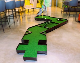 Mini Golf Course MIDI: Perfect Mini Golf for Medium/Large Areas! Modular, Light Weight Portable Mini Golf for Offices, Hotels, Events