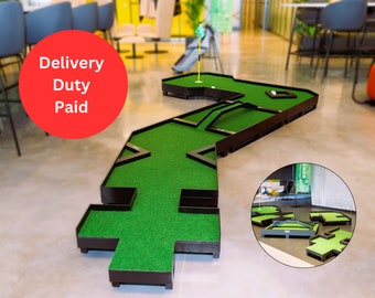 Mini Golf Course MEDIUM (Delivery Duty Paid). Incl. ALL COSTS. To United States. Minigolf. No additional payments for Import&Shipping