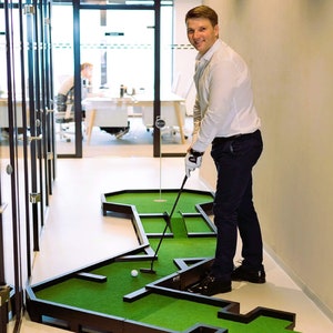 Mini Golf Course MIDI: Perfect Mini Golf for Medium/Large Areas! Modular, Light Weight Portable Mini Golf for Offices, Hotels, Events