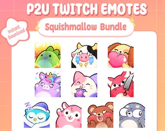 Squishmallow Emote Bundle für Twitch