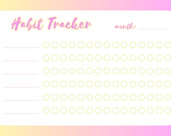 Digital File PROTEIN TRACKER Printable Weightloss Habit - Etsy