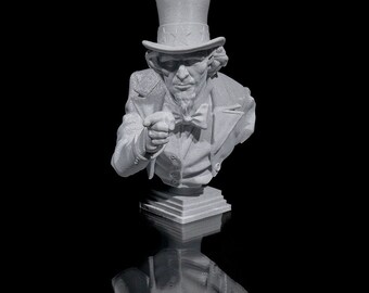 Uncle Sam Bust Statue