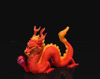Chinese Dragon Statue