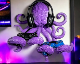 Soporte de pared para accesorios para juegos The Octopus