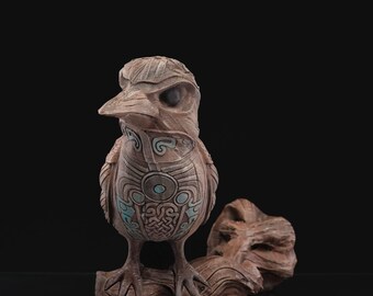 Estatua de pared "Huginn" del ojo de Odín