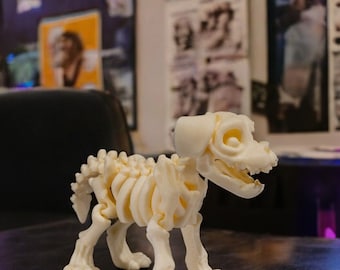 Articulated Skeleton Dog