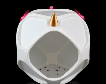 Casa de mascotas Unicornio mágico