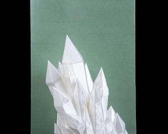 Sujetalibros/marcapáginas de cristal de Lorecrystal