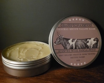 Sandalwood Tallow Balm | Best Selling Grass Fed Tallow For Face And Body