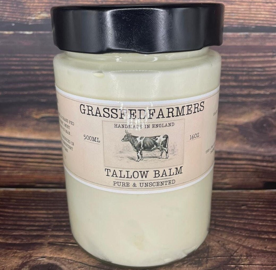 100 Grass Fed Whipped Tallow Balsam Handgemacht in England Etsy.de