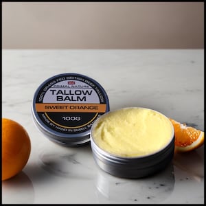 100% Grass gefütterte Rindertalgbalsam | British Grass-Fed Pure Natürliche Haut Feuchtigkeitscreme