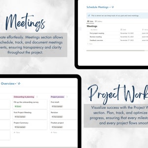 Notion Client Portal Template | Client Management System - Etsy