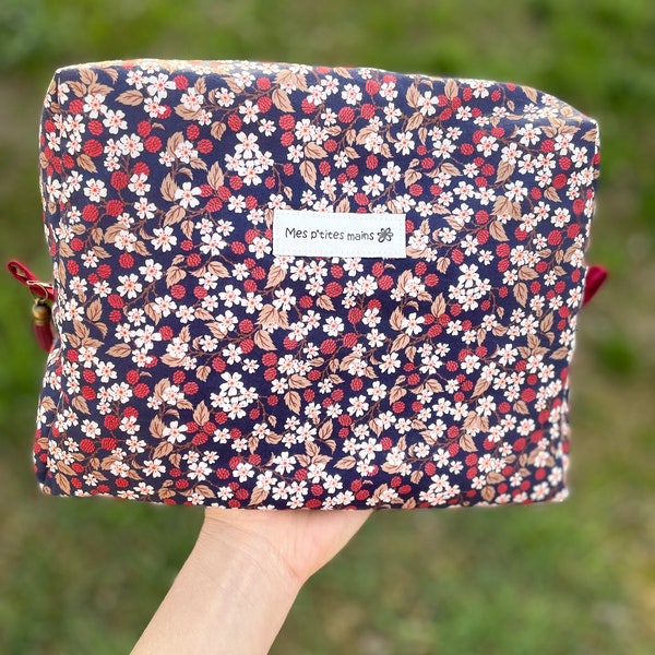 Trousse de toilette en tissu Liberty ®