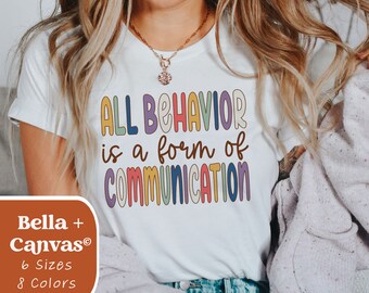Behavior Analyst T-Shirt: ABA Therapist, SPED Teacher Gift