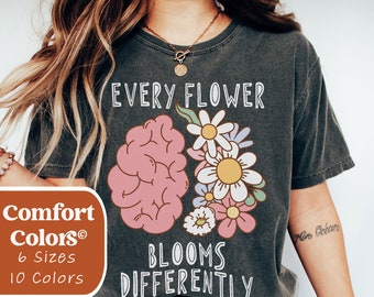 Neurodiversity Comfort Colors T-Shirt: Special Needs Teacher, ABA Therapist Gift