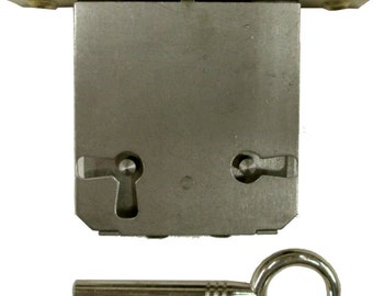 Full Mortise Cabinet Door or Drawer Lock with Key