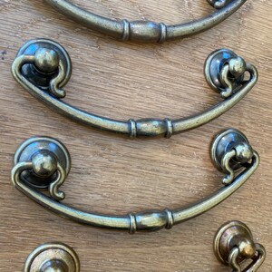 Unusual Drawer Pull by QCL 3-3/4 Centers image 3