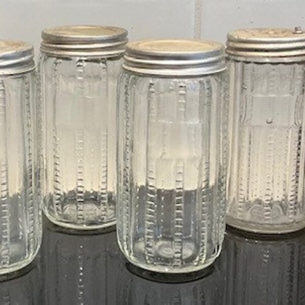 Vintage Spice Jars Etsy