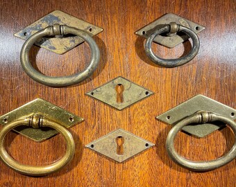 European Ring Pulls Keyhole Covers Diamond Backplates by QCL