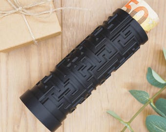 Labyrinthbox für Geld | Geschenkbox für Kleinigkeiten Kreatives Geldgeschenk für Geburtstag Cryptex Puzzlebox Geschenkverpackung - 3D022