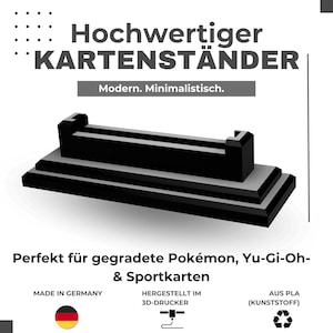 PSA Kartenständer 3er Set – Kartenhalter für PSA, BGS gegradete Sammelkarten – Perfekt für Pokémon, Yu-Gi-Oh!, Sportkarten - 3D024