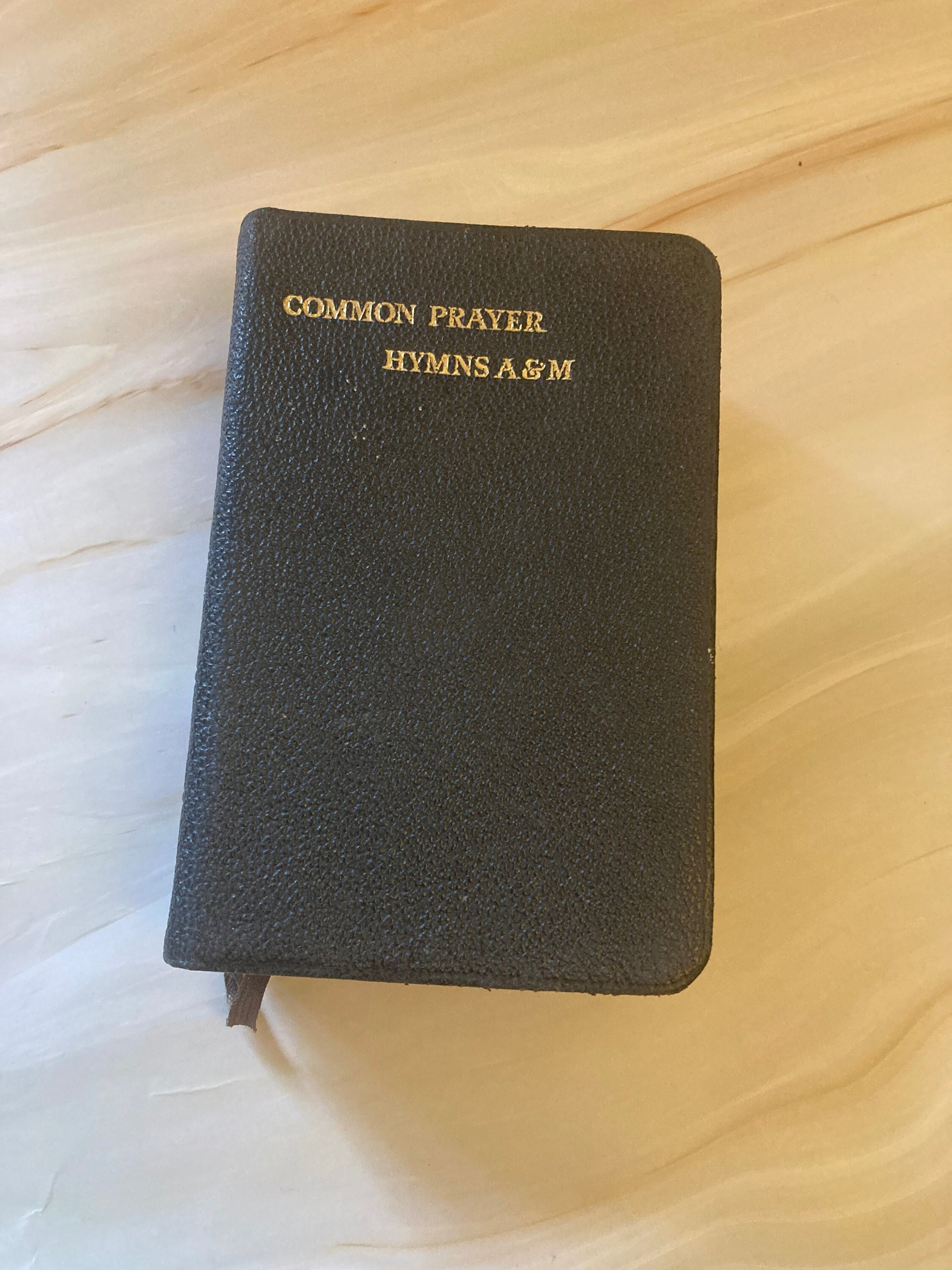Antique Church Hymn Book 1800s Common Prayer Hymns Anglican Vintage ...