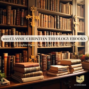 Biblioteka 100 klasycznych chrześcijańskich e-booków – kolekcja klasycznych podręczników teologicznych i studiów biblijnych w formacie PDF | Natychmiastowe pobranie zdjęcie 1