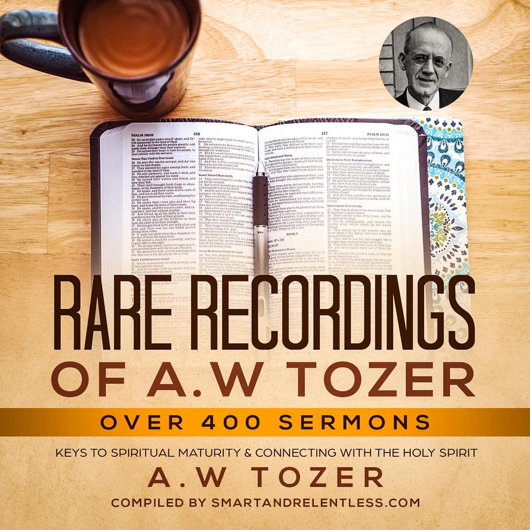 A.W. Tozer Sermons USB – 400+ Rare Christian Audio Recordings ...