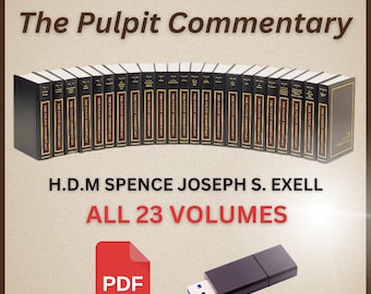 Commento del Pulpito 23 Volumi USB (Formato PDF) / Commento Biblico Completo