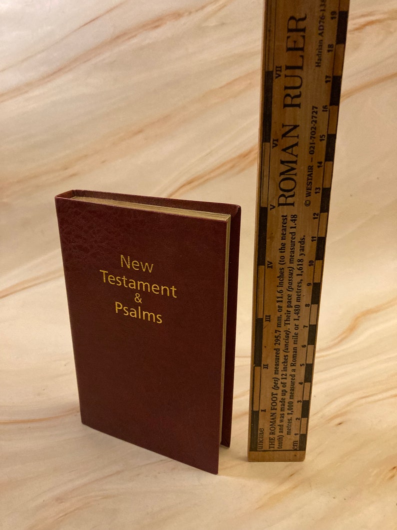 2015 gideon pocket size bible burgundy red bible ref x185 etsy