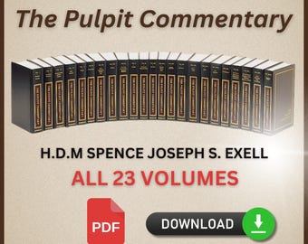 Commento del pulpito 23 volumi (formato PDF) / Commento biblico completo - Scarica